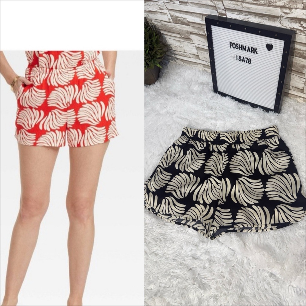 A New Day medium Women's High-Rise Satin Pull-On Shorts